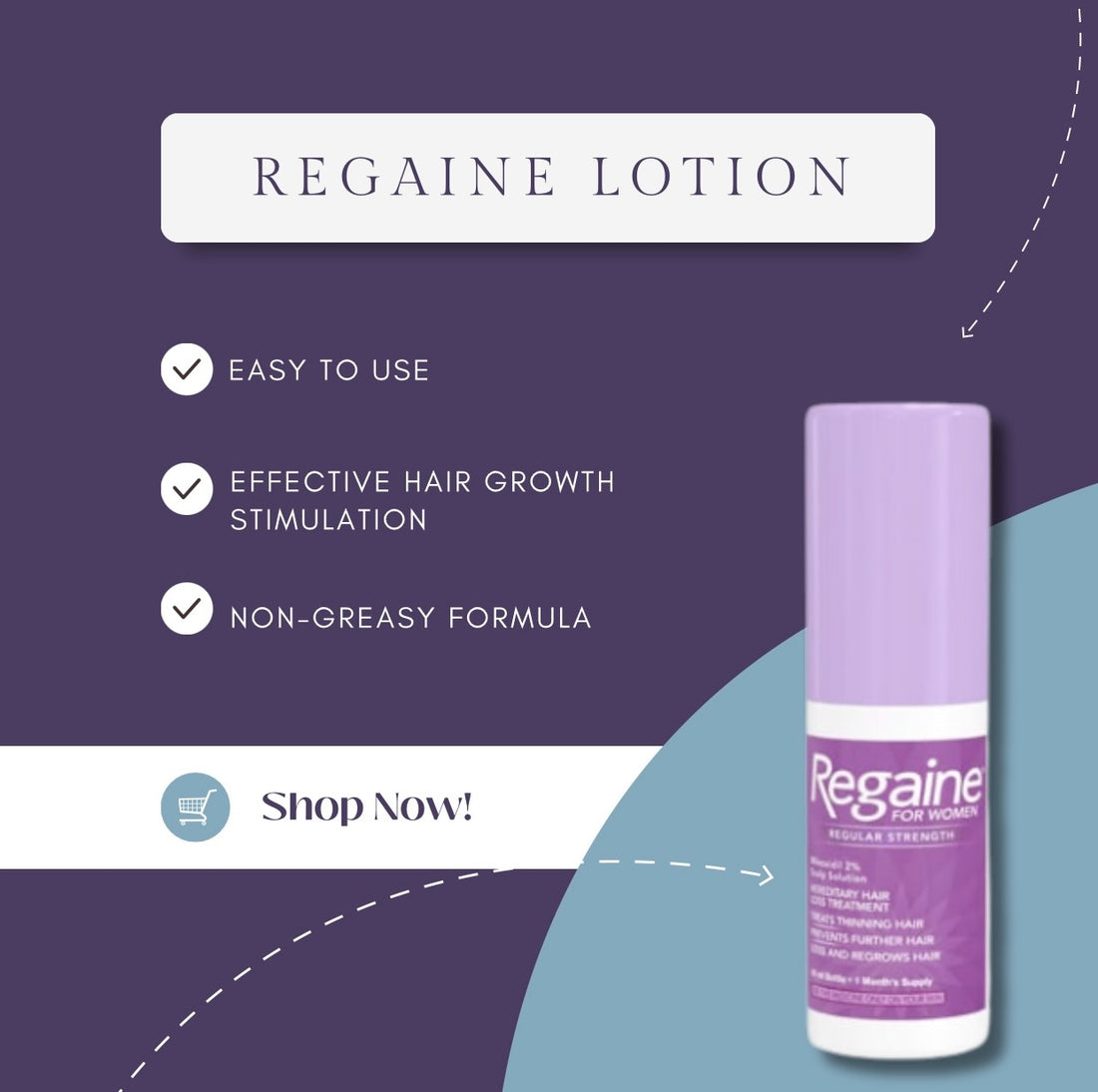 Regaine/Rogaine vrouw Lotion 