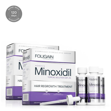 Foligain lotion 2% 6 mois pour les femmes