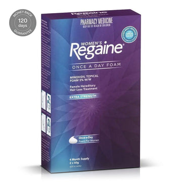 Espuma de Regaine 5% 4 meses para mujeres